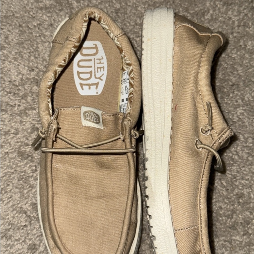 Hey Dude Kids Shoes in Tan